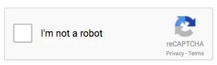Image displaying the reCAPTCHA prompt